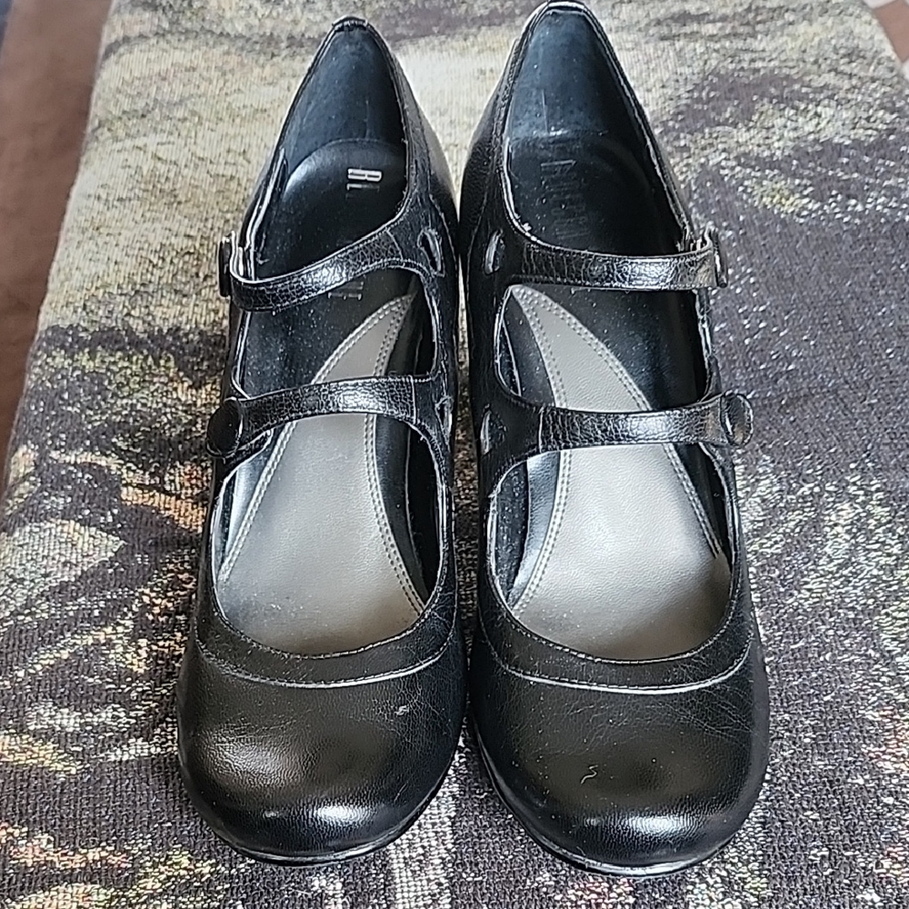 Elegant Black Mary Jane Women's Shoes